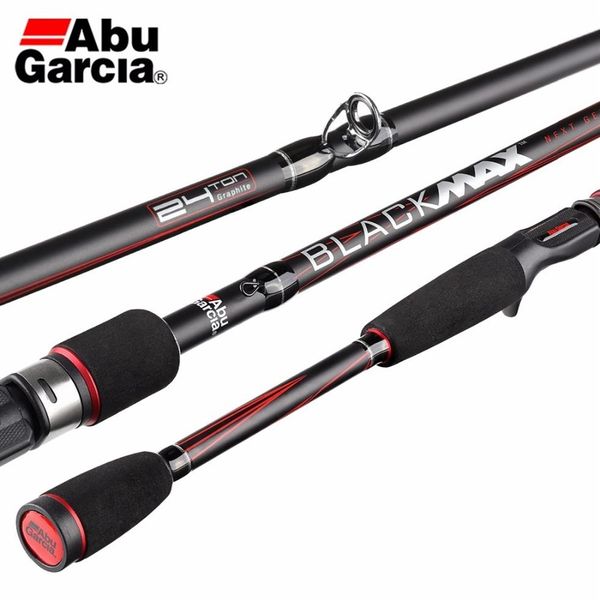 Noir Max BMAX Baitcasting leurre canne à pêche 1 98m 2 13m 2 44m M puissance carbone filature pêche Stick203W