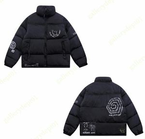 Black Mens Stylist Designer Coat Down Down Jackets Parka Winter Chaqueta Fashion Men Women Overcoat Chaqueta Outerwear Cause Hip Hop Stree36777785