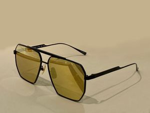 Lunettes de soleil carrées miroir en métal noir doré pour hommes femmes lunettes de soleil de créateur Sonnenbrille UV400 lunettes avec boîte