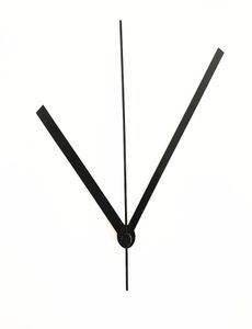Main en métal noir pour bricolage, mécanisme de mouvement d'horloge à Quartz, Kits d'accessoires de réparation, pointeurs d'horloge, outils 1740087