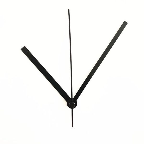 Main en métal noir pour bricolage, mécanisme de mouvement d'horloge à Quartz, Kits d'accessoires de réparation, pointeurs d'horloge, outils 272x