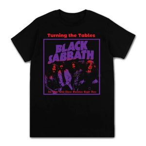 Black Metal Rock Band T-shirt Men Women Fashion Casual Graphic Graphic Short Shirt Shirt Unisexe 240422