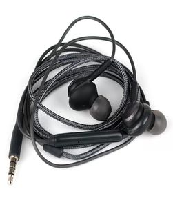 Zwarte microfoon en volumeregeling Bekabelde stereoheadsets In-ear oortelefoon Oordopjes Koptelefoon voor iPhone X XR Xs Max Samsung S8 S9 Note9 P3522405