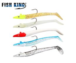 Negro minnow Soft Lure 5 Colors Silicone Fishing Lure Wobblers Wobblers Artificial Lead Spoon Lures Lures tackle1971475