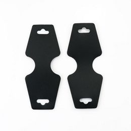 Tarjetas de embalaje de exhibición de collar negro 4,5*10,8 cm