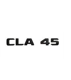 Zwart nummer Letters Trunk Emblem Sticker voor Mercedes Benz CLA Class AMG CLA453202551