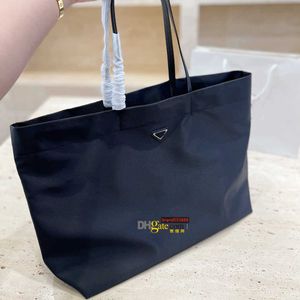 Sac nylon noir sac de luxe de luxe sac grande capacité dames shopping décontracté