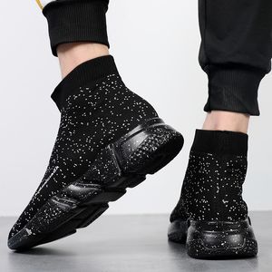 Black on Dress Slip Socks 519 Sports Sports Alm Women Gran tamaño 45 Fashion Unisex Breathable Brand Casual Sneakers Men 230520 113 Fashi