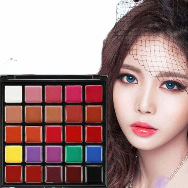 Noir Profial Lg Durable Brillant Étanche Beauté Outils Cosmétiques Mat Brillant À Lèvres Rouge À Lèvres Palette Lèvres Maquillage g9Md #