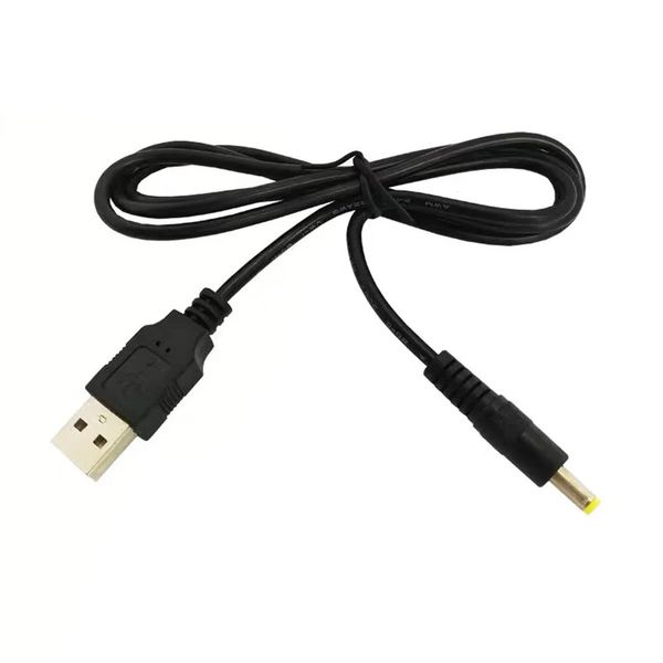 Câble de chargement USB vers DC4017, en cuivre pur noir, cordon d'alimentation pour ordinateur portable, câble de chargement rapide, câble de connexion d'extension