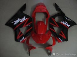 Black Red Backings Set voor Honda CBR900RR 2002 2003 CBR954 Fairing Kit 02 03 CBR954RR CBR 954RR QR47