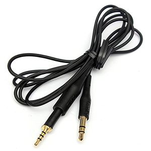 Zwart vervangende audiokabel leiderkoord voor AKG K450 Q460 K480 K451 freeshipping