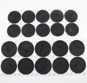 Zwart Ronde Drinken Onderzetters Rubber Bottoms voor 20oz 30oz Skinny Tumbler Pad Waterfles Stickers Cup Mat Waterdichte Hittebestendige Cups Matten