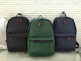 Mochila negra azul real verde con doble cremallera, bolsos de diseño, mochila escolar, bolsa de viaje, mochilas de lujo para ordenador de ocio