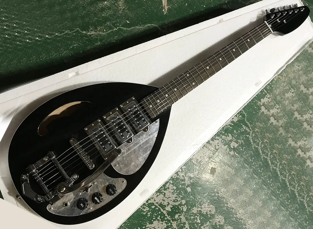 Vibrato Pour Guitare Électrique - Alliage Zinc, 224x98 Mm, Argenté, Avec Ressort Et Vis