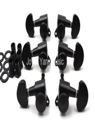 Black Semiccle Circure Locking acoustique Guitare Guitare PEPS TUNNERS Machine Head 6R3L3R 8445433