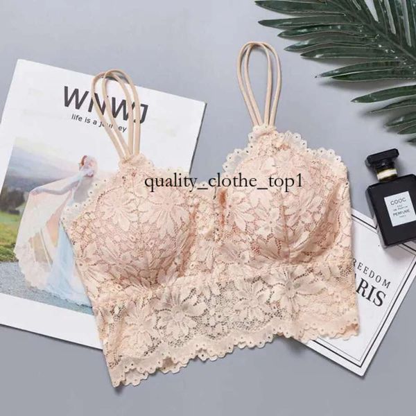 Negro STY SEXY TALLE PRANDO LACE BRA Mujeres Altewear sin costura SEXY BRALETTE Top Top Top Invisible Brassiere Lingerie Femenina Femenina de sujetador de sujetador acolchado 559