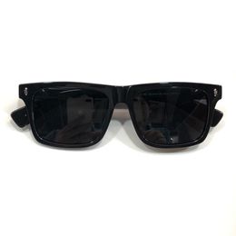 Zwart Zilver Vierkante Zonnebril BOX LUNCH Heren Zonnebril Zomer Sunnies gafas de sol Sonnenbrille UV400 Brillen Unisex met Doos
