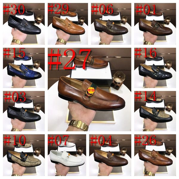 Mocasines negros con puntas y diamantes de imitación con purpurina para hombre, zapatillas para fumar, ZAPATOS CASUAL, VESTIDOS de boda, zapatos planos para hombre, CUERO GENUINO