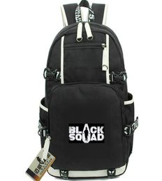 Black Squad Day Pack New Daypack Cool Schoolbag S Game Packsack Computer Rucksack Sport School Sac Out Door Backpack2045125