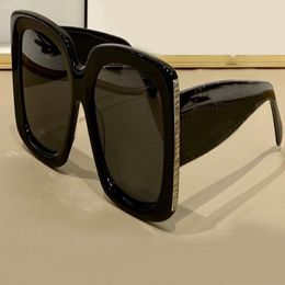 Lunettes de soleil carré noir 5435 Découvrez les lunettes Occhiali da Sole Women Fashion Sun Glasses UV Protection Nuances avec Box 2242