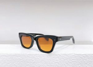 Lunettes de soleil noires pour homme femme TOP qualité classique rétro monture en acétate rectangulaire UV-400 lunettes de soleil faites à la main lunettes avec boîte adaptées aux voyages, à la conduite, DEAL