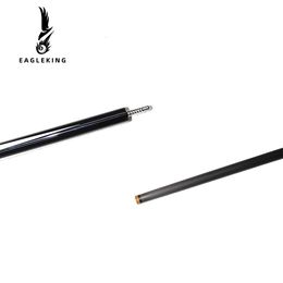 Technologie noire en fibre de carbone Pool Cue 1/2 Split Cue 8 couches Pigskin 12,4 mm Taille de pointe 18,5 oz 147 cm Billard Cue Innovative Design 240415