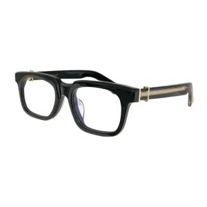 Lunettes de soleil carrées épaisses noires avec monture complète pour hommes et femmes, verres de prescription, vente en gros d'usine