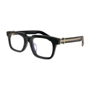 Lunettes de soleil carrées épaisses noires avec monture complète pour hommes et femmes, SEE YOU IN TEA CH8142 CH8043, lunettes de prescription vintage, vente en gros d'usine