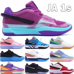 Black Top Game JA 1 Day Hommes Basketball Designers Chaussures One Ja MorantS Royal 1S Phantom Chimney Chicago Outdoor Sneakers Taille 40-46 Z3DG