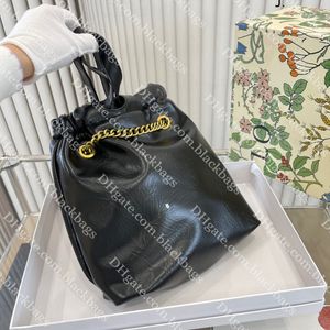 Sac poubelle noir sac design pour femmes classique lettre sacs à bandoulière Mini Hobo sac à bandoulière grande capacité voyage Shopping sac à main