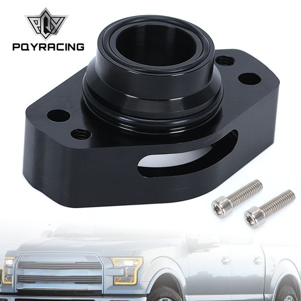 Adaptador de válvula de soplado Turbo negro BOV para Ford 16-23 F-150 2.7L 3.5L para modelos EcoBoost PQY-OFG38BK