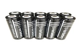 Black Ultrafire 18650 Hoge capaciteit 6000 mAh 37V Liion Oplaadbare batterij voor LED -zaklamp Digitale camera Lithium Batterijen C1490481