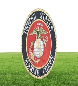 Zwart USMC Marines Marine Corps Emblem Flag 3ft x 5ft Polyester Banner Vliegen 150 90cm Custom Flag Outdoor6981189