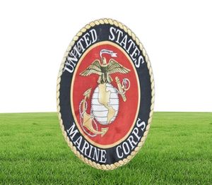 Zwart USMC Marines Marine Corps Emblem Flag 3ft x 5ft Polyester Banner Vliegen 150 90cm Custom Flag Outdoor4417159