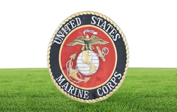 Black USMC Marines Marine Corps Emblem Flag de 3 pies x 5 pies Panner de poliéster Flying 150 90cm Flagal personalizado Outdoor8671172