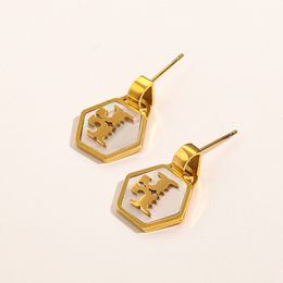 Black Vintage Boutique Stud oorbellen Spring Nieuwe Rose Gold Ploated Clip oorbellen Verjaardag Liefde Gift Hoog Kwaliteit Roestvrij staal No Change Color Hoge kwaliteit oorbellen