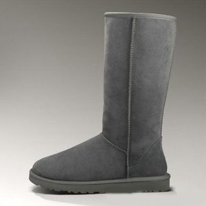 Black WGG Australia Boots Luxury Designer Dames Slippers Klassieke Tall Chestnut Bailey Bowknot Leather Lederen Winter Sneeuw Enkle Dames Half Knie 36-