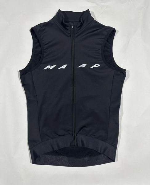 Noir hiver cyclisme gilet coupe-vent polaire gilet vtt vélo vélo vêtements sans manches cyclisme gilet 240323