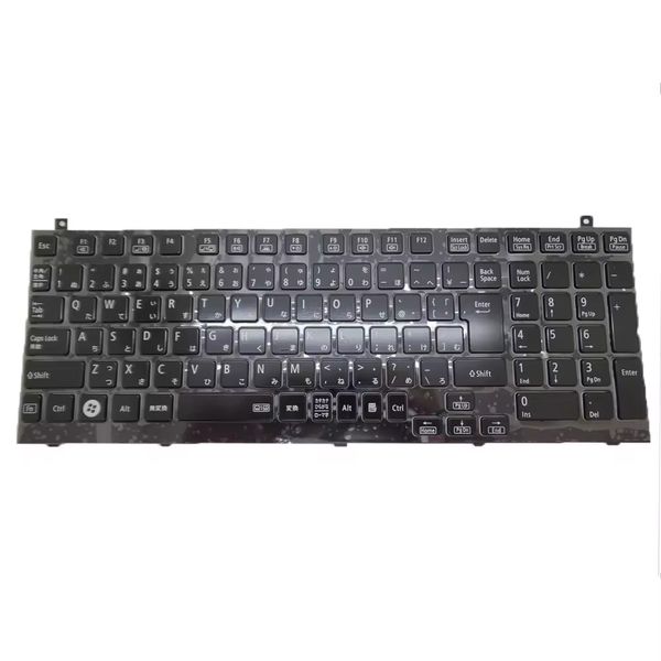 Negro con el teclado JP JA JA JA JA JA JA para NEC LL750/LS PK130L81J00 V132902BJ1 Teclado portátil