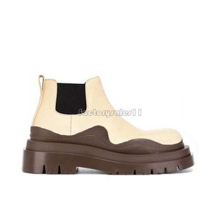 Femmes noires Man Bottega Boots Luxury Bottega Chaussures Tire En cuir maig