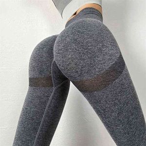 Blackarachnia Vrouwen Naadloze Workout Leggings Push Up Mode Broek Fitness Vrouwelijke Enkle Lengte Spandex 10% 210925