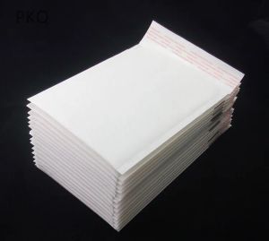 Tableau noir 50 pcs/lot petite taille papier blanc enveloppe à bulles d'air sac bulle Mailers enveloppes rembourrées 9x1 1 cm/11x1 3 cm/14x16 cm