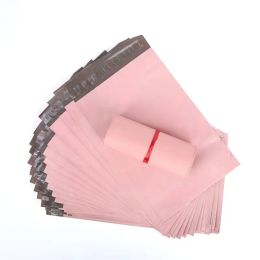 Blackboard Insplustop Nuevo color de color rosa bolsas de almacenamiento de plástico PE Plasia Bolsa de envío Impermeable bolsas de correo de sello auto adhesivo