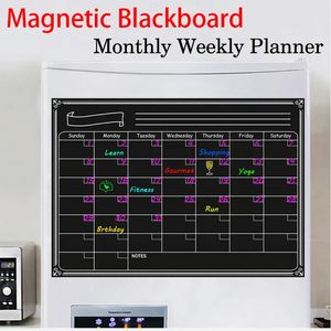 Schoolborden A3-formaat magnetisch schoolbord koelkaststicker kinderen schoolbord week maand planner kalenderbord tafel message board 231009