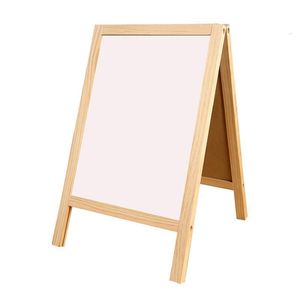 Blackboards Blackboard Stand Chalkboard Tekens Whiteboard Easel Standing Gratis tagbericht Gekweder Dubbele tekentafel Restaurant 230217