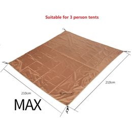 Blackdeer Camping Mat Ultralight Pocket Footprint impermeable Picnic Maneta de la carpa al aire libre Carpeta multifuncional 240408