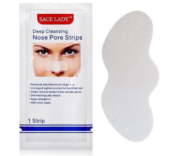 Masque anti-points noirs 6 pièces bandelettes nasales tête noire nez point tache décoller autocollant visage acné points blancs nettoyant pour les pores