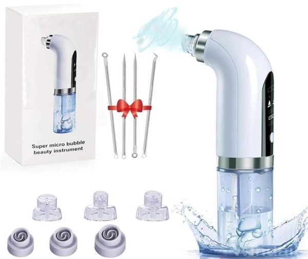 Blackhead Remover Vacuum Cleaner Cleaner profundo Desmontaje de acné eléctrico Comedone Black Head Tools 2202241697520