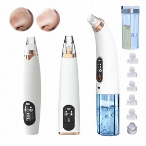 Comedondrukker Vacuüm Pore Cleaner Elektrische Neus Zwart Gezicht Microdermoabrasi Facial Machine Schoonheid Huidverzorging K6B4 #